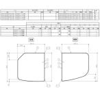 AFKKS81109RSAA21W TOTO ST断熱2枚風呂ふたR
