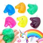 Yahoo! Yahoo!ショッピング(ヤフー ショッピング)ユニコーン キラパテ粘土 （24個入） 韓国スライム 水晶粘土 玩具 景品 プチギフト