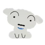 Yahoo! Yahoo!ショッピング(ヤフー ショッピング)クレヨンしんちゃん すわどーるポーチ シロ （激安メガセール！）