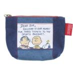 Yahoo! Yahoo!ショッピング(ヤフー ショッピング)スヌーピー ミニポーチ NLC デニム縫製品4 レター S2314223（激安メガセール！）