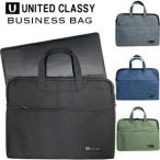 A1425 パソコン 14/15.6/16インチ 入る ビジネスバッグ PCサブバッグ, UNITED CLASSY メンズ ビジネス ショルダーバッグ マルチバッグ パソコンケース 通勤