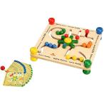 知育玩具 3歳 4歳 5歳 木のおもちゃ 誕生日プレゼント　ビーズステアリング