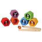 知育玩具 3歳 4歳 5歳 木のおもちゃ 誕生日プレゼント　ビーハイブ