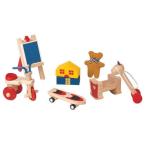 Yahoo! Yahoo!ショッピング(ヤフー ショッピング)ドールハウスキット 木のおもちゃ 木製 女の子 子供 3歳 4歳 5歳 誕生日プレゼント 家具　楽しいおもちゃセット