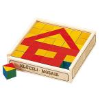 パズル 子供 幼児 知育玩具 木のおもちゃ 2歳 3歳 4歳 誕生日プレゼント　キューブモザイク 36pcs