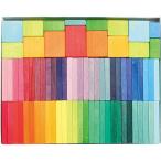 積み木 木のおもちゃ 1歳 2歳 3歳 子供 誕生日プレゼント 赤ちゃん　カラーチャートブロック