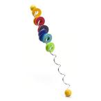 知育玩具 3歳 4歳 5歳 誕生日プレゼント 木のおもちゃ　虹のスティック・小　男の子 女の子