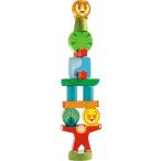 知育玩具 木のおもちゃ　スタッキージャングル