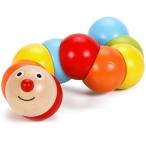 知育玩具 木のおもちゃ キャタピラー