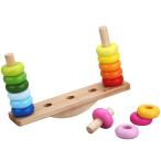 知育玩具 木のおもちゃ バランス スタッキング ゲーム