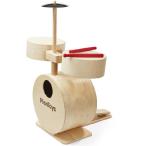 Yahoo! Yahoo!ショッピング(ヤフー ショッピング)プラントイ　ドラムセット　木のおもちゃ 3歳 4歳 5歳 男の子 女の子 子供 キッズ ギフト 幼児