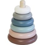 マグネット　スタッキング ドーナッツ　リング 知育玩具 木製 赤ちゃん ベビー