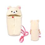 【Rilakkuma】モフモフ ペットボトルホルダー 新作 ボトルホルダー コリラックマ JAN/4990795044067 内藤デザイン研究所