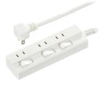 【売れ筋】スイッチ付き 節電タップ 3口(差込口)1m HS-TP31EDLP22 LEDスイッチ付タップ オーム電機 OHM JAN：4971275015951