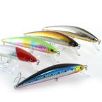 超ぶっ飛び シンキングミノー　5個セット　120S/40ｇ　ルアーセット対象魚：シーバス/ヒラスズキ/ヒラメ／マゴチ/青物　ルアーセット