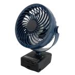 マキタ 互換品 充電式 扇風機 卓上 ファン 静音 小型 キャンプ USB コードレス 電動 18V 14.4V makita バッテリー 対応 5インチ ブルー (FAN501-BL)
