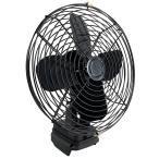 マキタ 互換 充電式 扇風機 卓上 ファン 静音 小型 キャンプ コードレス 電動 18ボルト 18V 14.4V makita バッテリー 対応 8インチ ブラック (FAN801-BK)