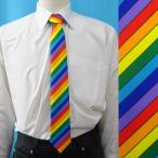  сделано в Японии галстук унисекс полиэстер рука принт Rainbow 2067-00015