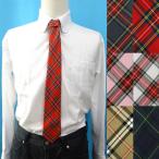  сделано в Японии галстук унисекс T/R tartan проверка 2067-00401