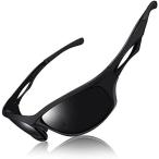 Joopin スポーツサングラス メンズ 偏光 サングラス UV400保護 紫外線カット超軽量