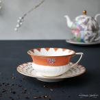 並行輸入品 ウェッジウッド ワンダーラスト ピオニーダイヤモンド ティーカップ＆ソーサー