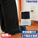 テクノス ミニファンヒーター TS-615 足元暖房機 ミニ 小型 電気ヒーター 温風 コンパクト 電気ストーブ ミニヒーター 足温機 TS615 足元ヒーター 机下 暖房