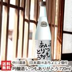 おちょこ2個付き！越乃白雁 吟醸酒 いつもありがとう 720ml（4合）中川酒造/日本酒/清酒/辛口/淡麗/越淡麗/地酒/父の日にも！ギフトにも！/のし無料/送料無料