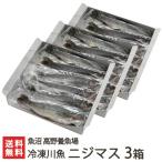 新潟産 冷凍川魚 ニジマス 3箱(10尾入り×3)魚沼 高野養魚場/ギフトにも!/のし無料/送料無料