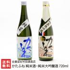 かたふね 純米酒・純米大吟醸酒 720ml(4合) 2本セット/合資会社竹田酒造店/送料無料