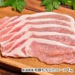 新潟県産 和豚もちぶた ロース 1kg(500g×2パック)/キッチンガーデンとみおか/送料無料