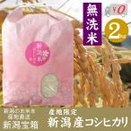 希少米 棚田米 新潟県産 コシヒカリ 無洗米 2kg×1袋 新米 米 お米 産地限定 送料無料【新米】