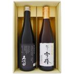 日本酒 新潟 飲み比べセット 久保田 純米大吟醸 と 越乃雪椿 純米大吟醸 特A山田錦 ギフトセット 720ml×2本 送料無料