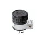 ライトスケールルーペ LSL-35 新潟精機【LEDライト付 スケールルーペ 倍率10倍 ガラスレンズ】