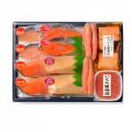 ACE100 味のつどい詰合せ【高級 ギフト】...<br>新潟の伝統製法 干した 鮭 切り身 魚 贈物