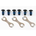 【即納】シマノ(SHIMANO) 純正　ディスクローター　固定用　ボルト　　M5*10mm　6個セット　Ｔ25　ディスクブレーキローター固定用