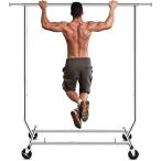 HOKEEPER ハンガーラック パイプハンガーラック 耐荷重200KG 業務用 3ウェイ シングル 大容量 収納ラック 物干し スタンド 洋服ハンガー 衣類収納 コート ロール