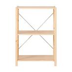 無印良品 パイン材ユニットシェルフ 小 幅58*奥行26*高さ83cm 61182407
