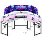 ODK ゲーミングデスク L字 パソコン