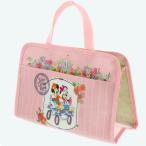 ディズニーリゾート限定 ミッキー＆ミニー スパバッグ ピンク ジム 温泉 スポーツ シャワー お風呂 バック メッシュ ブルー 女性 女子 旅行 トラベル