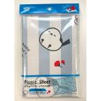 simaenaga сиденье для отдыха 60cm×90cm полоса белый бледно-голубой симпатичный маленькая птица белый птица ..... Hokkaido белый .. герой иллюстрации 