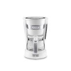 ショッピングデロンギ デロンギ(DeLonghi) ドリップコーヒーメーカー 0.65L?ホワイト アクティブシリーズ ICM14011J-W