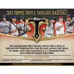 MLB 2017 TOPPS TRIPLE THREADS BASEBALL BOX 送料無料