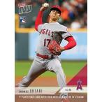 2018 TOPPS NOW #678 大谷翔平 1st PLAYER SINCE BABE RUTH(1919) WITH 50 IP＆15 HR IN A SEASON
