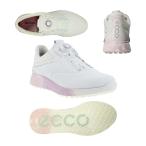 エコー（ecco） ゴルフシューズ レディース S-THREE Boa スパイクレス 102973（60621）ホワイト/デリカシー