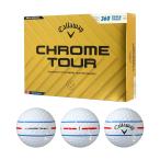キャロウェイ（Callaway） CHROME TOUR 360° トリプル・トラック ボール ホワイト 1ダース 2024