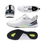 ミズノ Mizuno ネクスライトエナジーII ワイド Boa 51GQ2641 (01) ホワイト/ブルー/イエロー 2026