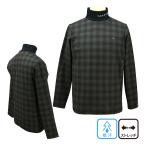 トミーヒルフィガー（Tommy_Hilfiger） チェック柄 長袖ハイネックシャツ THMA569 メンズウェア 25 秋冬モデル