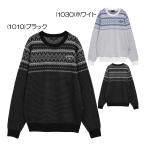 キャロウェイ（Callaway） ノルディック柄クルーネックニット C25218103 メンズウェア 25 秋冬モデル