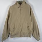 ショッピング古着 古着 バラクータ BARACUTA ハリントンジャケット 裏地チェック チンスト付き ラグラン スウィングトップ 42L  ベージュ メンズ