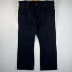 古着 リーバイス Levi's デニムパンツ 517 ジーパン ブーツカット フレア大きいサイズ ジップ w44 L30  ブラック メンズ